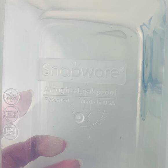 Snapware Total Solution Glass Food Storage Containers Set with Plastic Lids 3Pcs - Picture 4 of 9